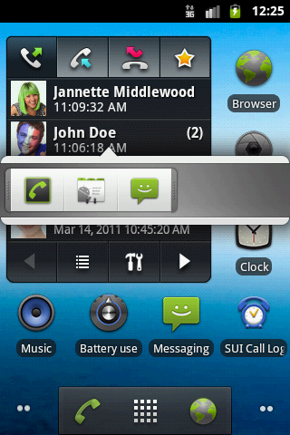 SUI Call Log - Widget_Quick_Contact_Dark